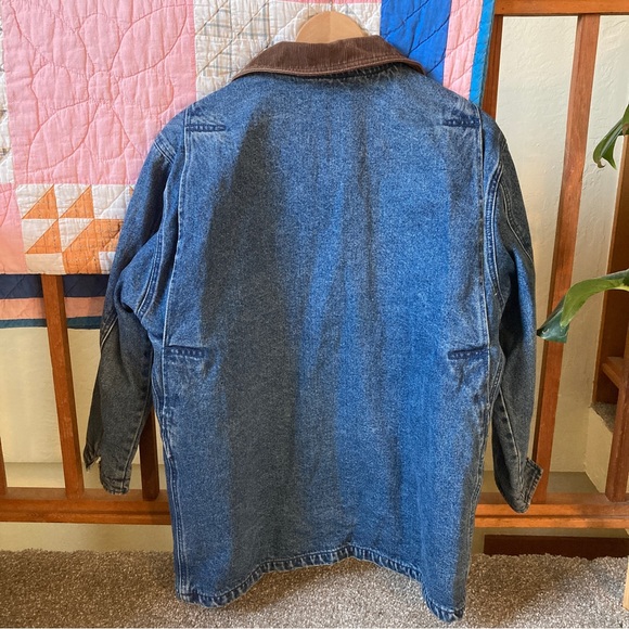 ❌SOLD❌Vtg Denim Chore Coat - Picture 3 of 5